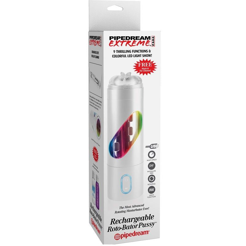EXTREME TOYZ - ROTO BATOR USB MANLIG MASTURBATOR VAGINA