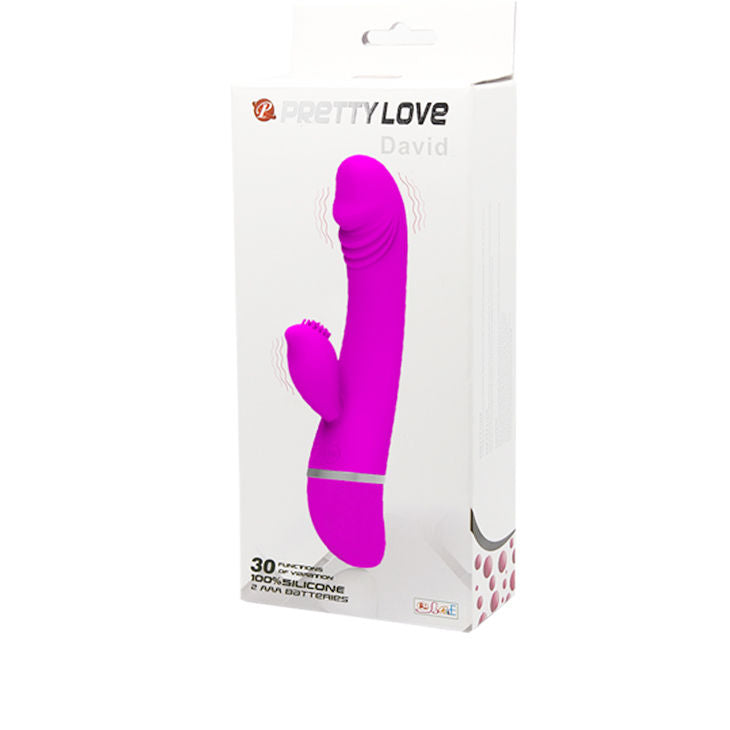 PRETTY LOVE - FLIRTEVIBRATOR MED KANIN DAVID