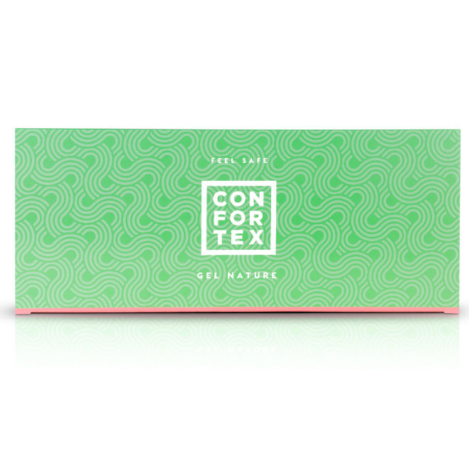CONFORTEX - SMØREMIDDEL ENKELT DOSIS 6 ML ÆSKE/POSE 100 ENHEDER