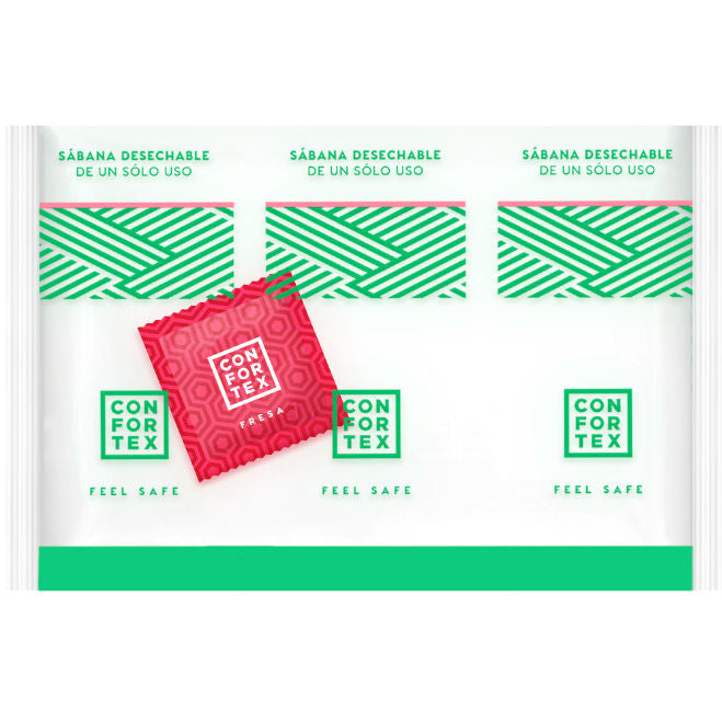 CONFORTEX - ENGANGS HYGIEJNELAGER, INDIVIDUEL POSE + JORDBÆRKONDOM