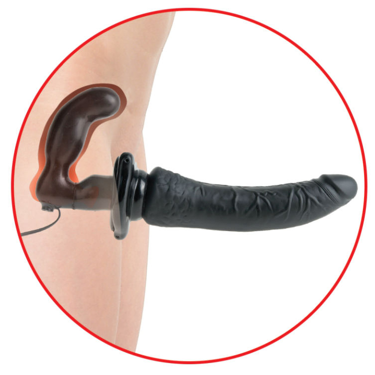 FETISH FANTASY SERIE - DELUXE VIBRERENDE PENETRIS STRAP-ON SERIE