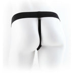 FETISH FANTASY SERIE - SERIE 9 HULE STRAP-ON MED NØDDER 22,9 CM KØD