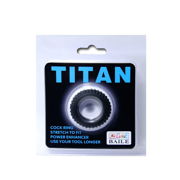 BAILE - TITAN KUNSTRING SORT 1,9 CM 