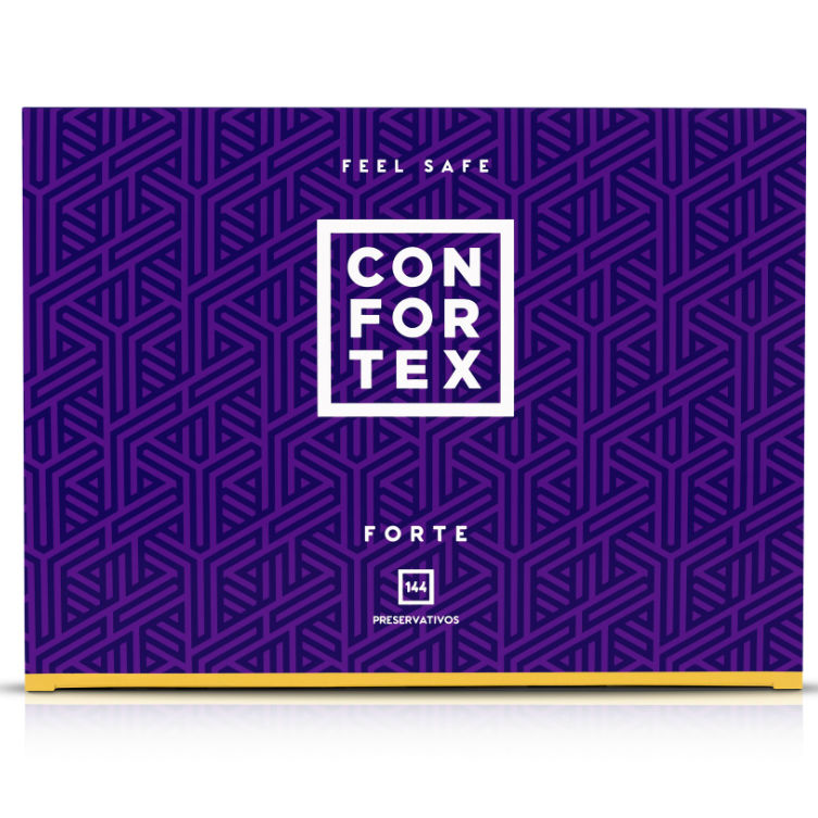 CONFORTEX - NATURE FORTE KONDOMER 144 STK.