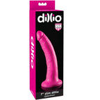 DILLIO - DILDO 17,8 CM - LYSERØD