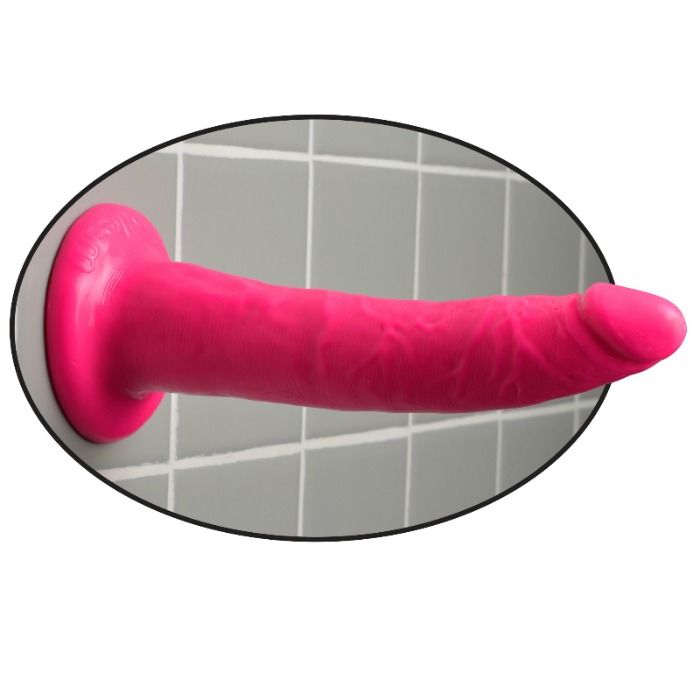 DILLIO - DILDO 17,8 CM - LYSERØD