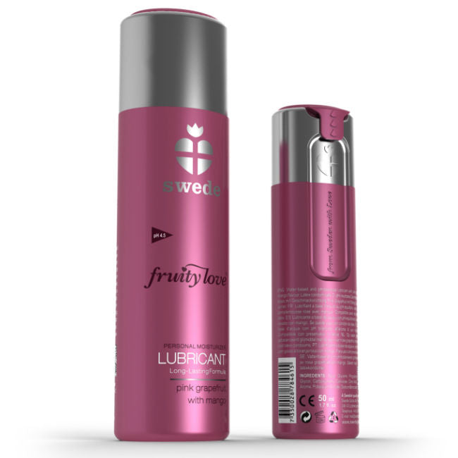 KÅLPANER - FRUGTIG KÆRLIGHEDSGLIDEMIDDEL ROSA GRAPEFRUGT MED MANGO 50 ML
