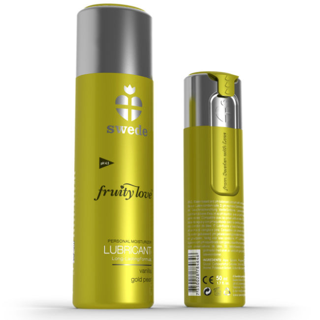 KÅLPANER - FRUGTIG KÆRLIGHED GLIDEMIDDEL VANILJE GULD PÆRE 100 ML