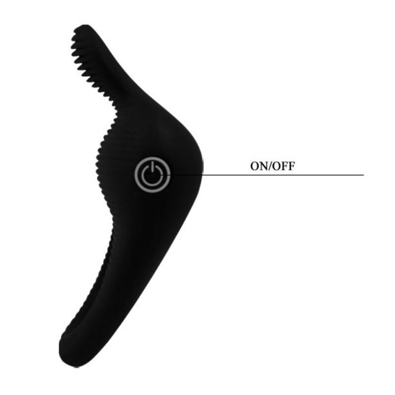 PRETTY LOVE - FINGERBØL VIBRATORRING SORT