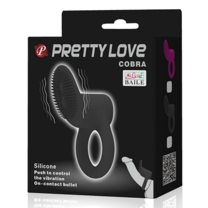 PRETTY LOVE - COBRA VIBRATORRING SORT