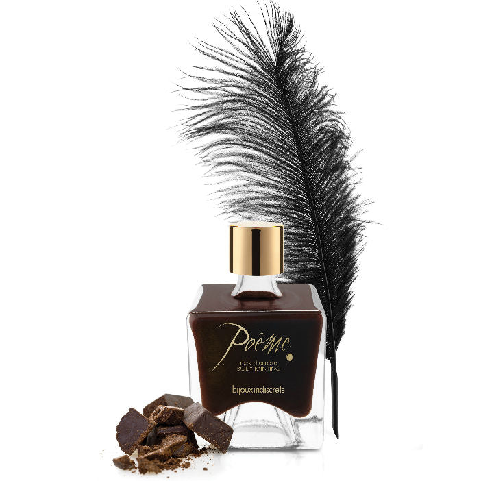 BIJOUX - POEME SPISELIG MALING SORT CHOKOLADE 50 GR