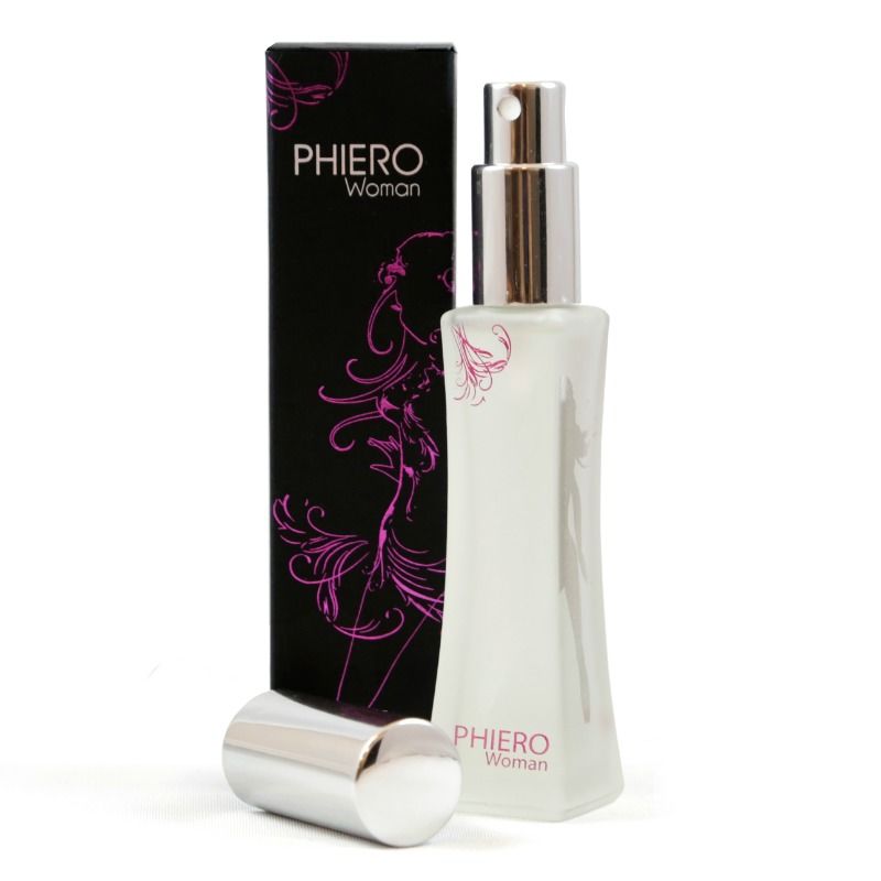 500 KOSMETIKPRODUKTER - PHIERO WOMAN. PARFUME MED FEROMONER TIL KVINDER