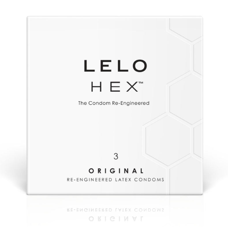 LELO - HEX KONDOMÆSKE 3 STK.