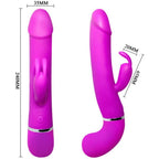 PRETTY LOVE - HENRY VIBRATOR MED 12 VIBRATIONSINDSTILLINGER OG SQUIRTFUNKTION