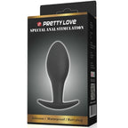 PRETTY LOVE - ANALPLUG SILIKONE ANKER 8,5 CM SORT