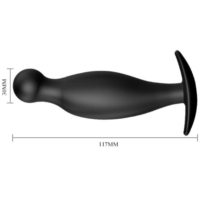 PRETTY LOVE - SILIKONE ANALPLUG 11,7 CM SORT