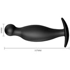 PRETTY LOVE - SILIKONE ANALPLUG 11,7 CM SORT