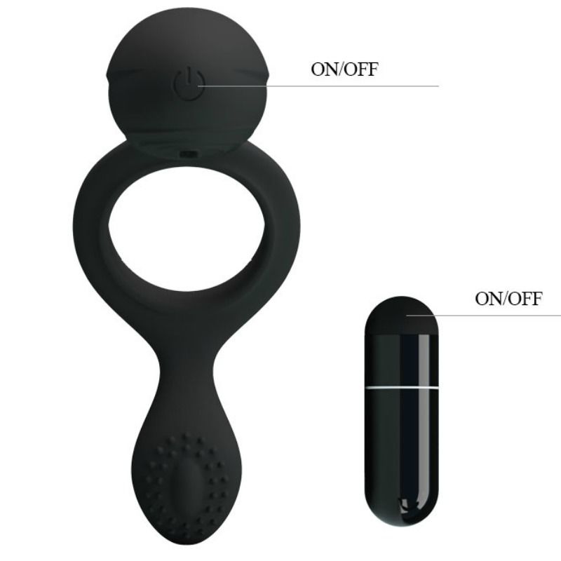 PRETTY LOVE - ETHEL VIBRERINGSRING MED STIMULATOR