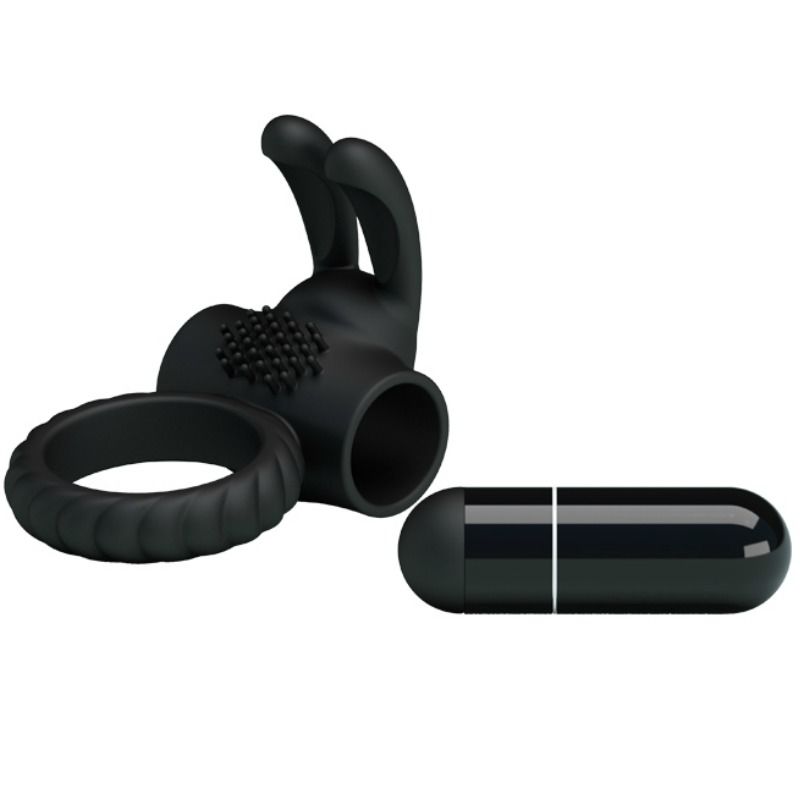PRETTY LOVE - EUDORA VIBRERINGSRING MED STIMULATOR
