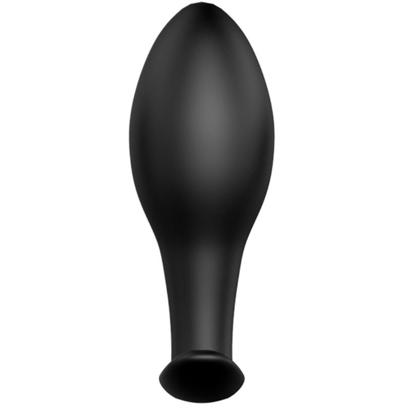 PRETTY LOVE - ANALPLUG ANKERFORM SILIKONE 12 VIBRATIONS TILSTAND SORT