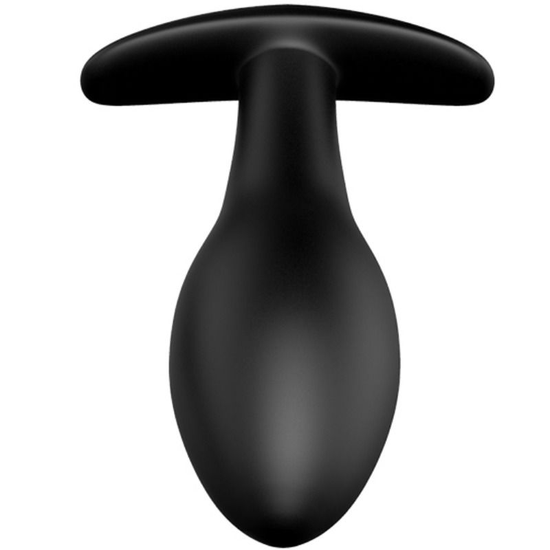 PRETTY LOVE - ANALPLUG ANKERFORM SILIKONE 12 VIBRATIONS TILSTAND SORT