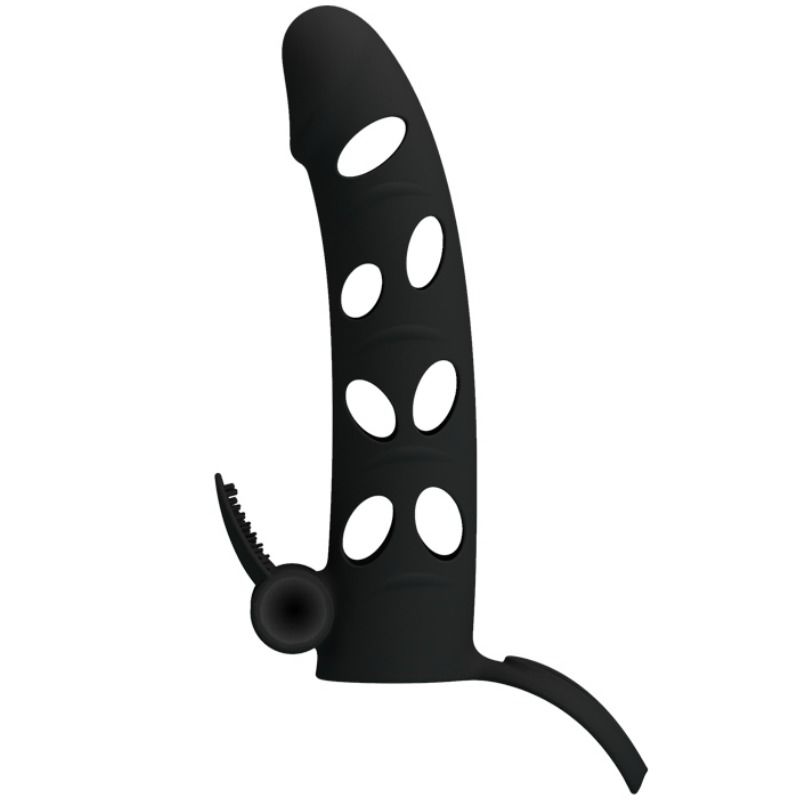 PRETTY LOVE - SILIKONECOVER MED VIBRATION 15,2 CM