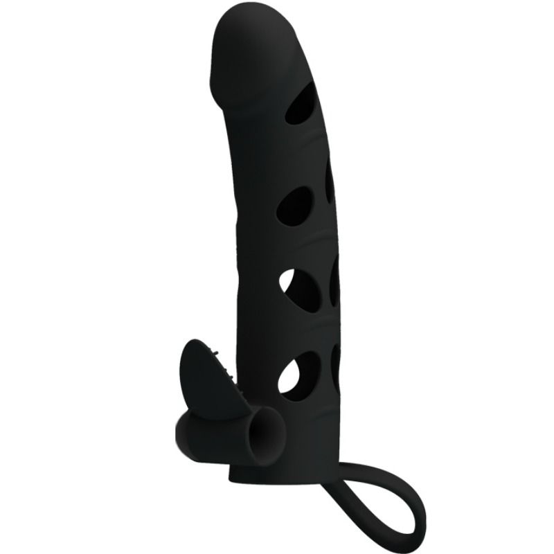 PRETTY LOVE - SILIKONECOVER MED VIBRATION 15,2 CM