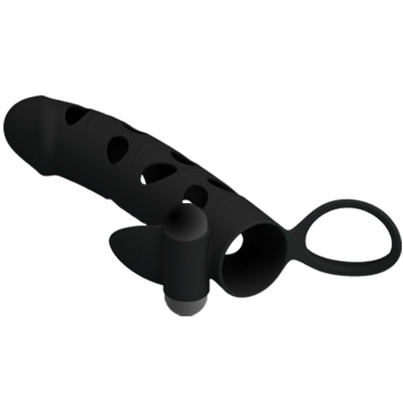 PRETTY LOVE - SILIKONECOVER MED VIBRATION 15,2 CM