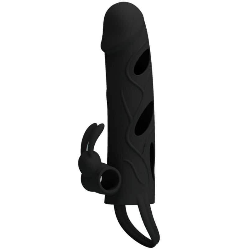 PRETTY LOVE - SILIKONECOVER MED VIBRATION 14 CM 1.0