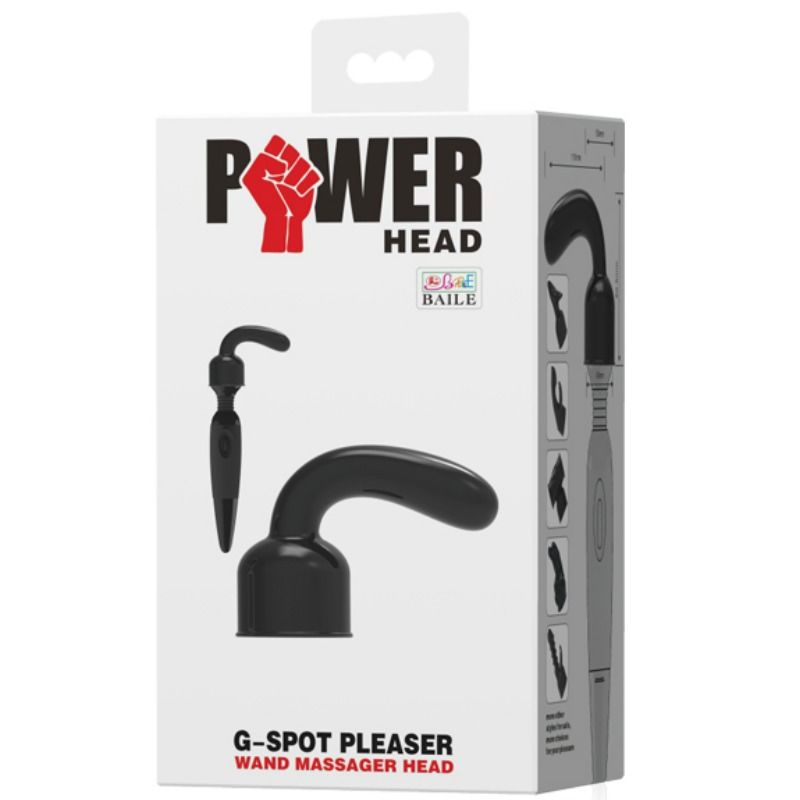 BAILE - POWER HEAD UDSKIFTELIGT HOVEDE TIL MASSAGERI SPOT PLEASER