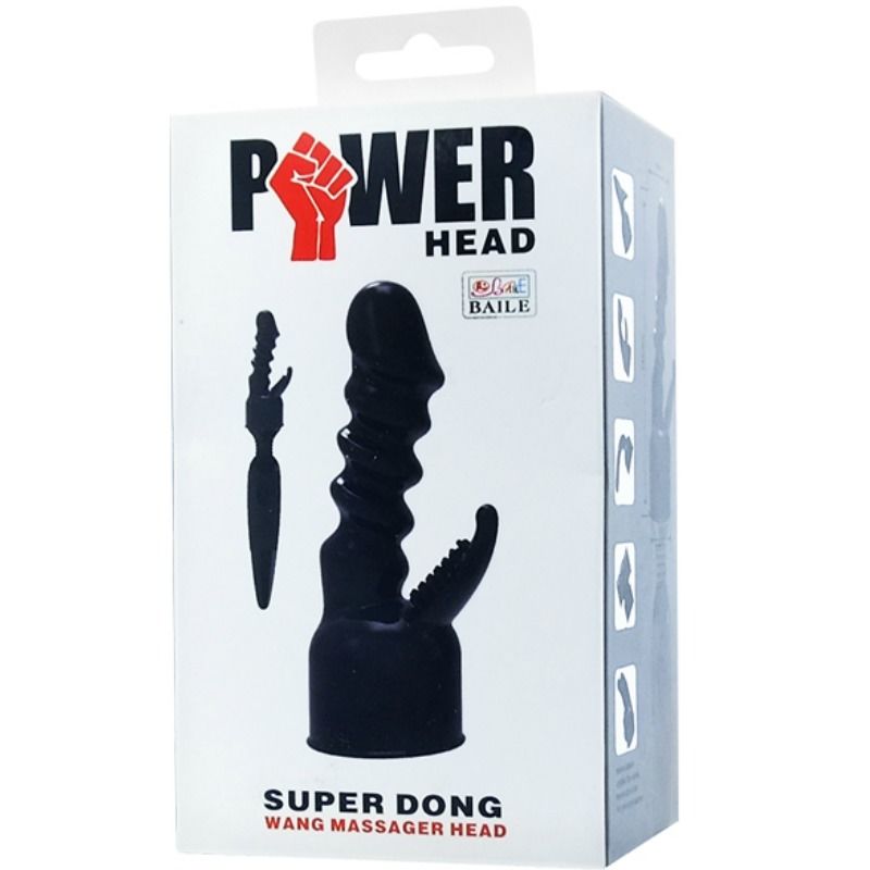 BAILE - POWER HEAD UDSKIFTELIGT HOVED TIL INDERSTIMULERING OG KLITORISSTIMULERING