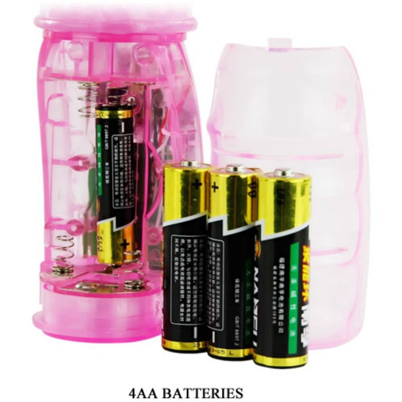 BAILE - VIBRATOR MED ROTATION OG KANIN MULTI-HASTIGHED OG MULTIROTATION