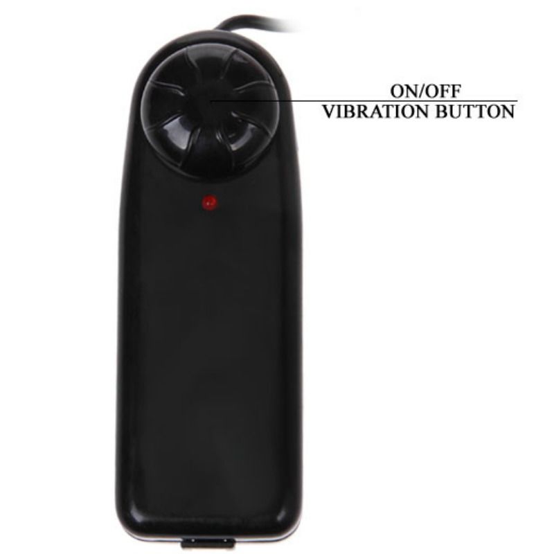 BAILE - REALISTISK DILDO MED VIBRATION OG ROTATION 20 CM