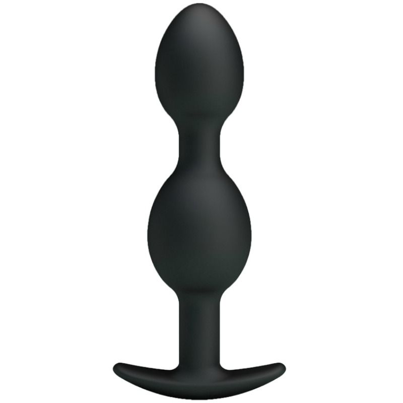 PRETTY LOVE - ANALBALLER I SILIKONE 12,5 CM SORT