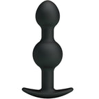 PRETTY LOVE - SPECIEL STIMULERING SILIKONE ANALKUGLER 10,3 CM SORT