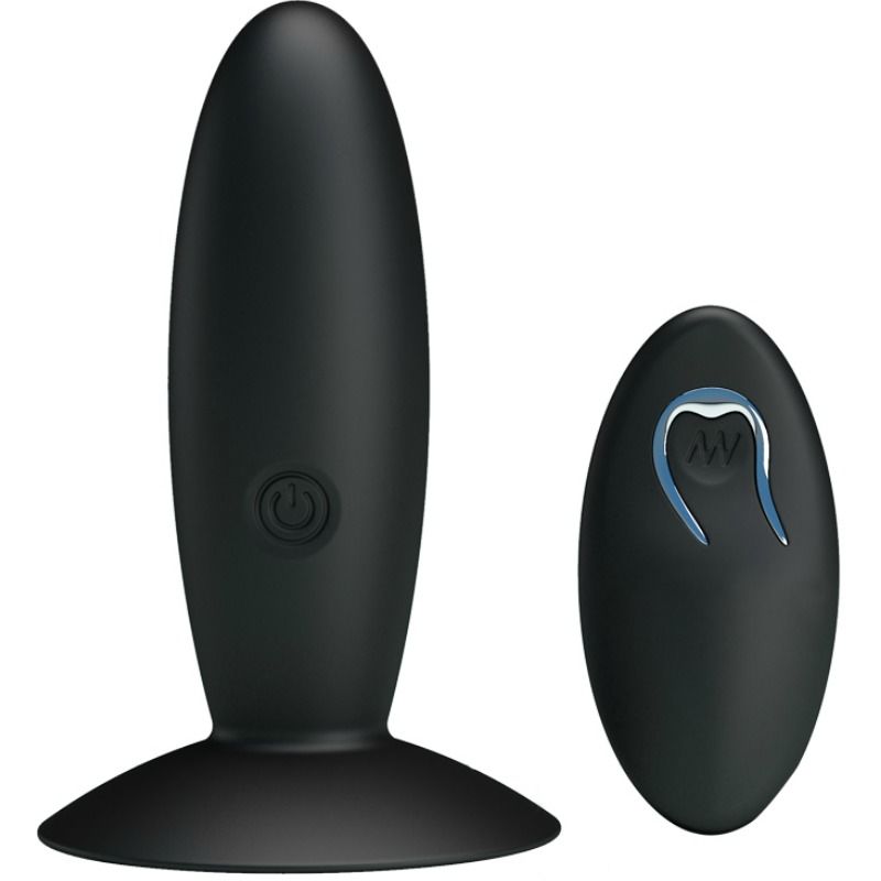 PRETTY LOVE - GENOPLADELIG ANALPLUG MED VIBRATION OG KONTROL