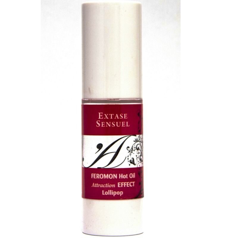 EXTASE SENSUAL - VARMEEFFEKT MASSAGEOLIE MED SLIKKEPINSFEROMONER 30 ML