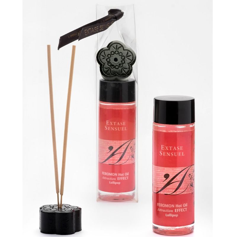 EXTASE SENSUAL - VARMEFFEKT MASSAGEOLIE MED PIRULET FEROMONER 100 ML