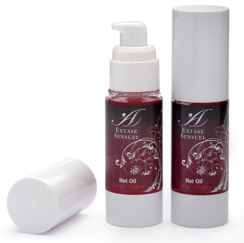 EXTASE SENSUAL - KIRSEBÆR VARME STIMULERENDE OLIE 30 ML