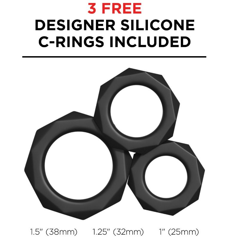 PDX ELITE - VIBRERENDE SILIKONE STIMULATOR