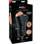 PDX ELITE - DOBBELT PENETRATION VIBRERENDE STROKER