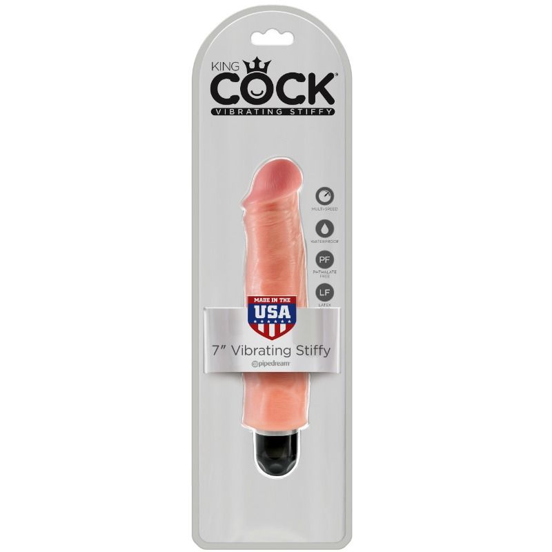 KONGEHANE - 17,8 CM VIBRERENDE STIFT KØD