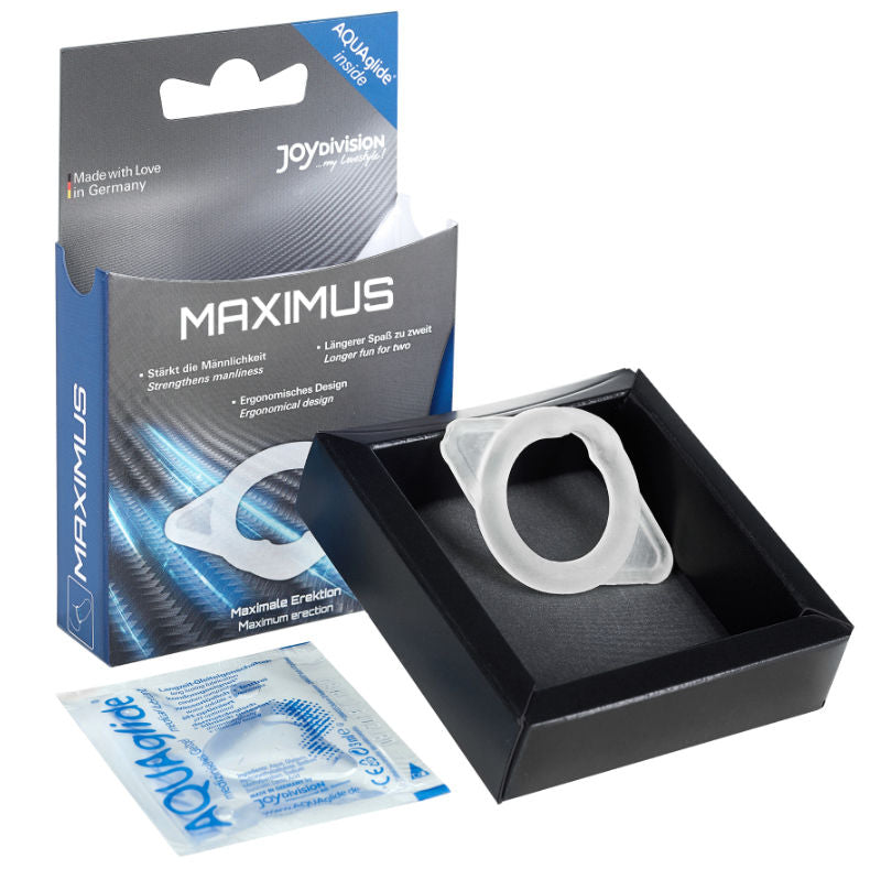 JOYDIVISION POTENZDUO - MAXIMUS HVID RING - XS