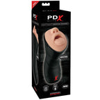 PDX ELITE - VIBRERENDE DYB HALS-STRUKTOR