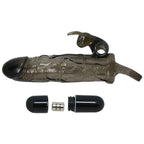 BAILE - BRAVE MAN PENISCOVER MED KANIN SORT 16,5 CM