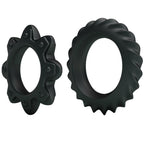 BAILE - KIT 2 RINGE MED BLOMSTERENDE SILIKONE RINGE