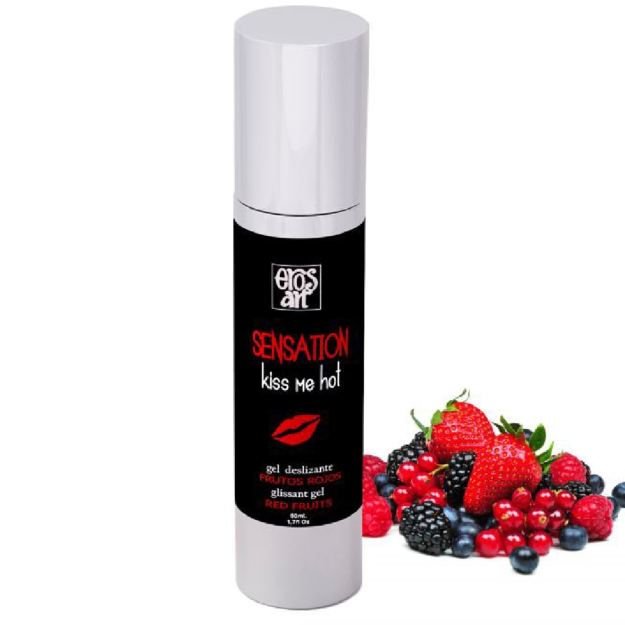 EROS-ART - SENSATTION NATURLIGT GLIDEMIDDEL RØDE FRUGTER 50 ML