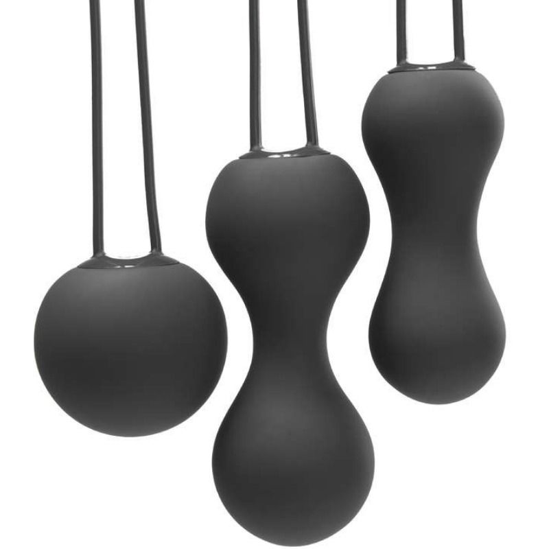 JE JOUE - AMI KEGEL BALLS - SORT