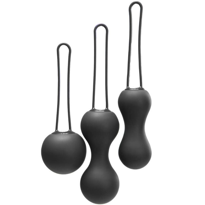 JE JOUE - AMI KEGEL BALLS - SORT