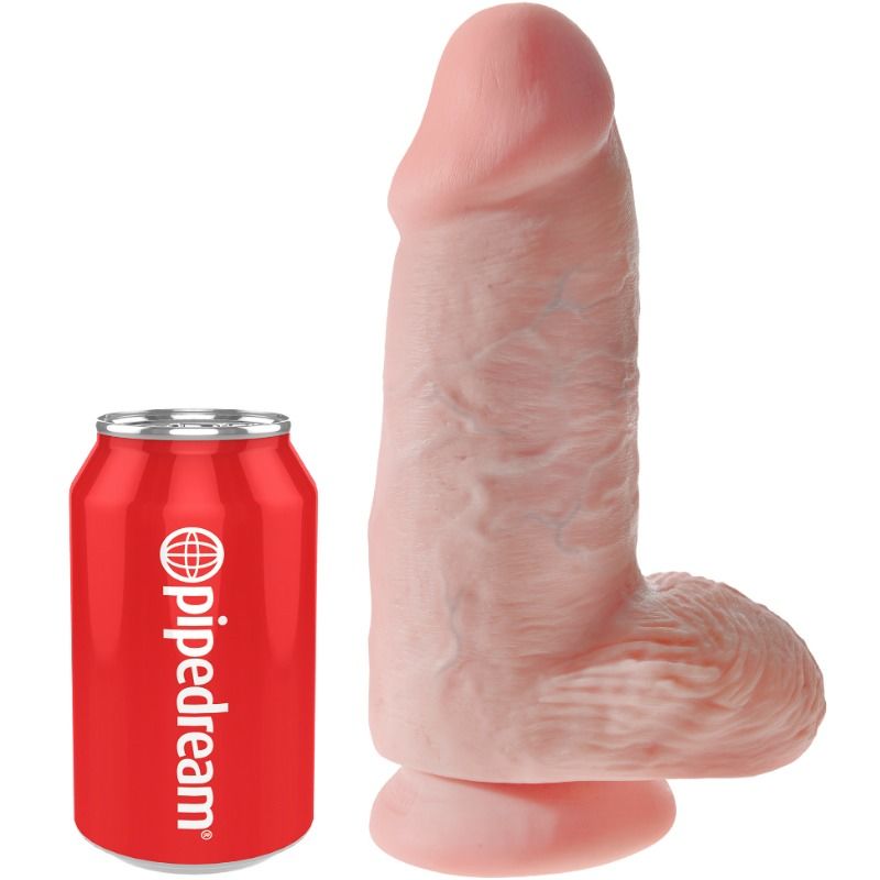 KONGE PIK - REALISTISK PENIS BUTTET 23 CM